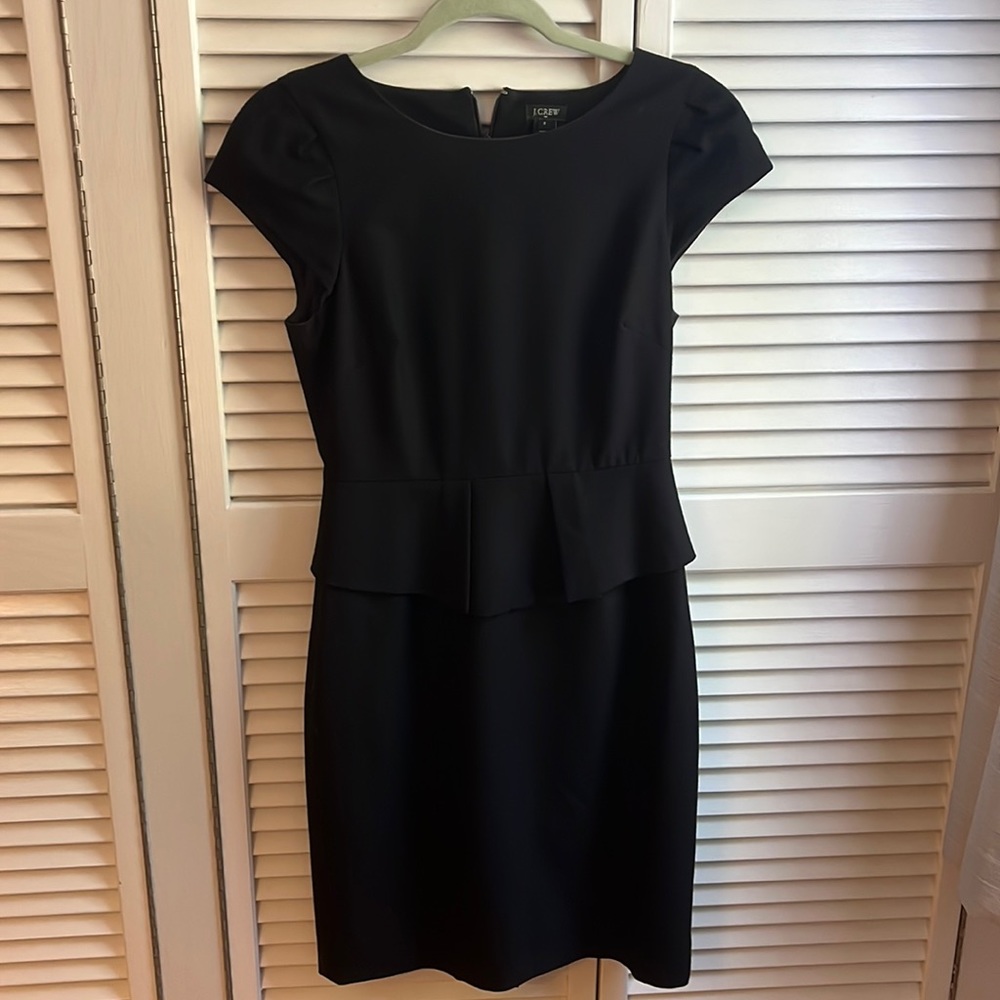 J. Crew Peplum Work Dress